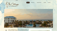 Desktop Screenshot of cottagesatromar.com